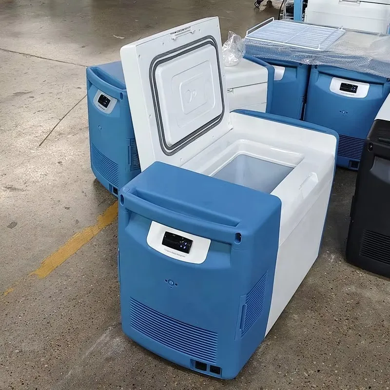 -86 Degree 25L Mini Portable Refrigerator Transport Fridge Ultra Low Temperature Deep Freezer