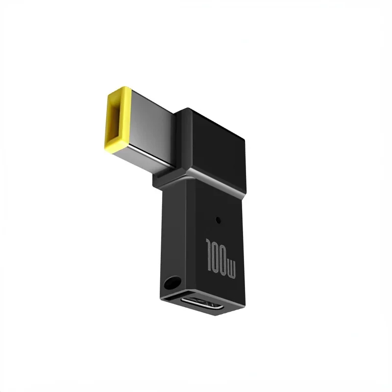 Laptop Power Adapter Connector Type C Female To DC Male Converter PD 100W Fast Charging Adapter for Lenovo Thinkplus Laptop PC