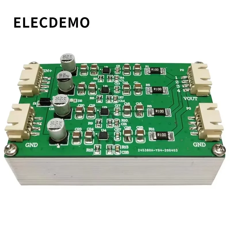 LT3045 Ultra-Low Noise LDO Linear Regulator Module, 4x Parallel High Current, 5V/9V/12V/15V Output, RF Power Supply Board DIY