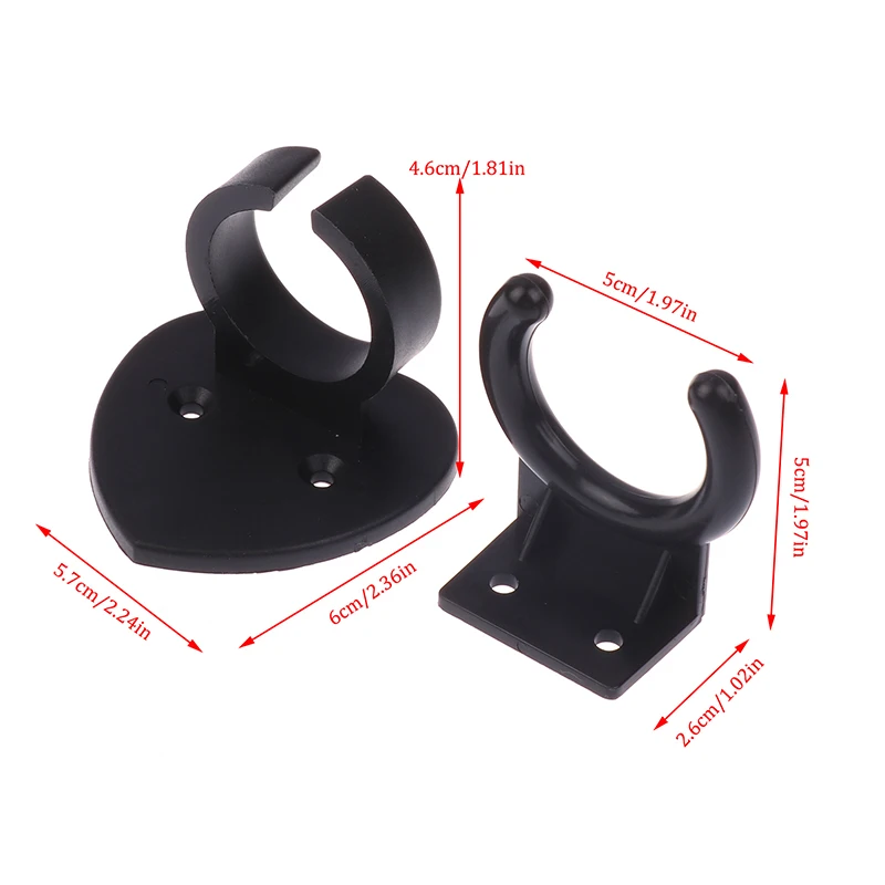 1PC Wall Mount Microphone Hook Holder Microphone Hanger Universal Clip Stand Microphone Fixed Holder