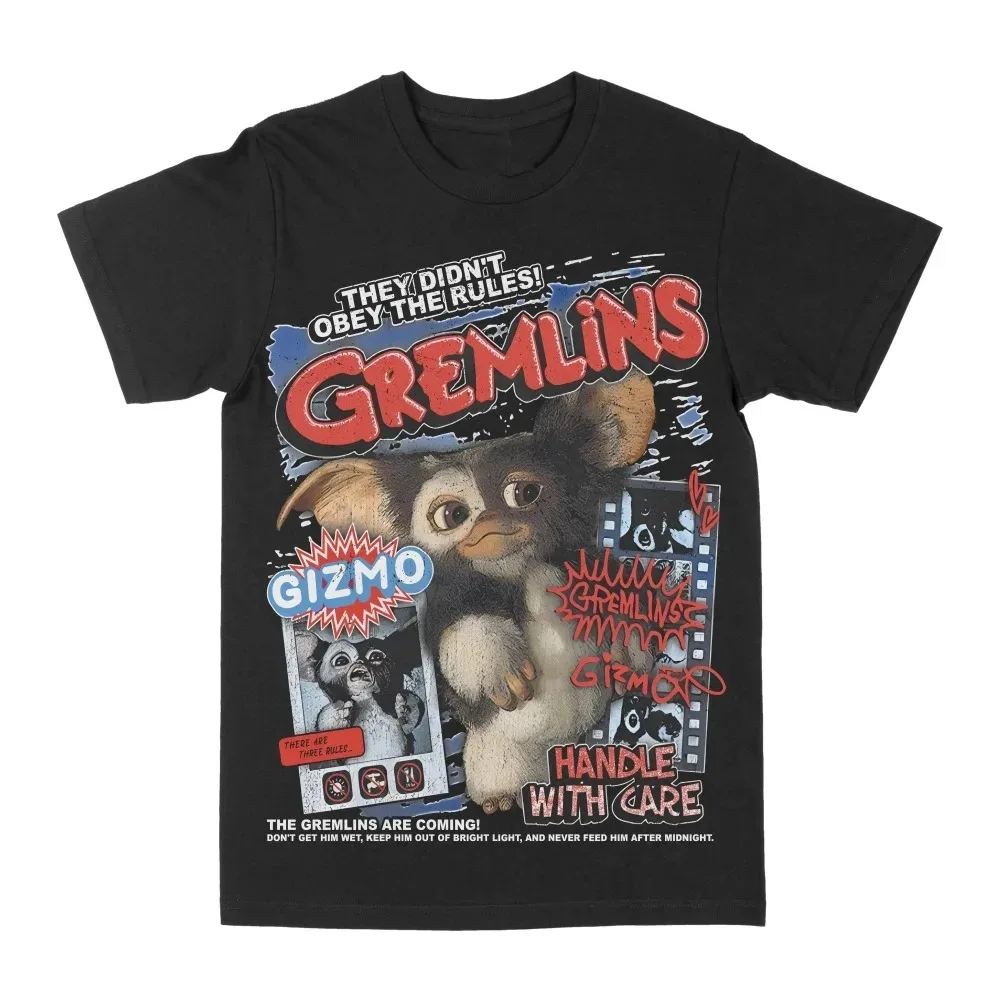 Vintage Men Anmine Graphic T-shirts Pure Cotton Sports Casual Top Loose Large Size Unisex Top Men Unsiex Oversized T Shirt
