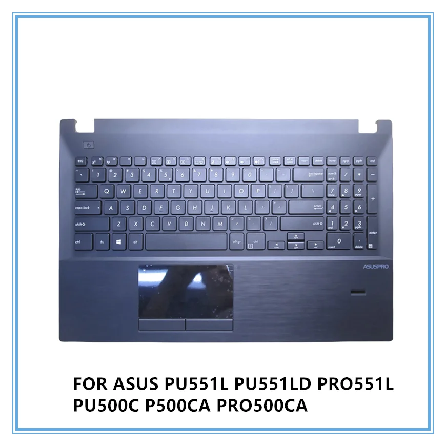 

New Black Palmrest Keyboard For ASUS PU551L PU551LD PRO551L PU500C P500CA PRO500CA Laptop Upper Cover With US Standard Keyboard
