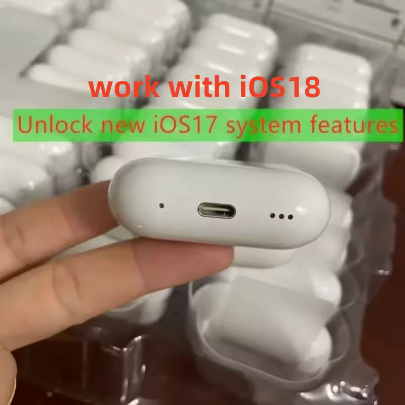 2025 NEW C-type Cable pro 2 and pro 4 Wireless Bluetooth Earbuds Active Noise Cancellation Gaming Handfree Headset With ANC - AliExpress