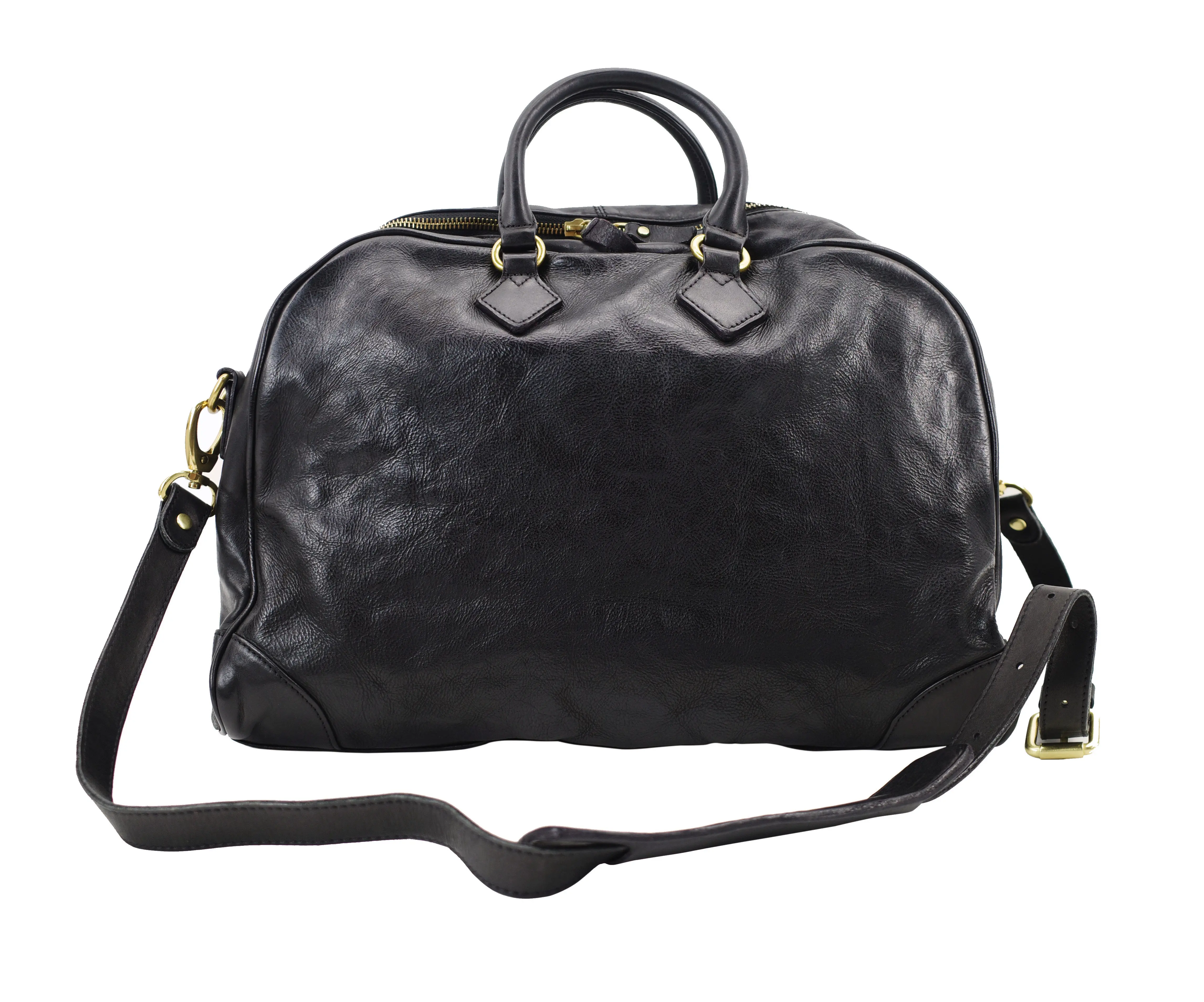PNDME Business schlichte, pflanzlich gegerbte Rindsleder-Damen-Aktentasche, lässige Reise-Luxus-Handtasche aus echtem Leder für Laptops. – Detail 5