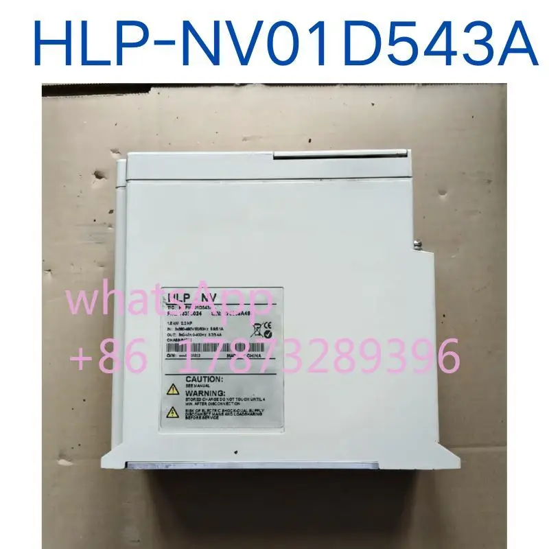 

Used HLP-NV01D543A frequency converter 2.2 kW tested OK, function intact