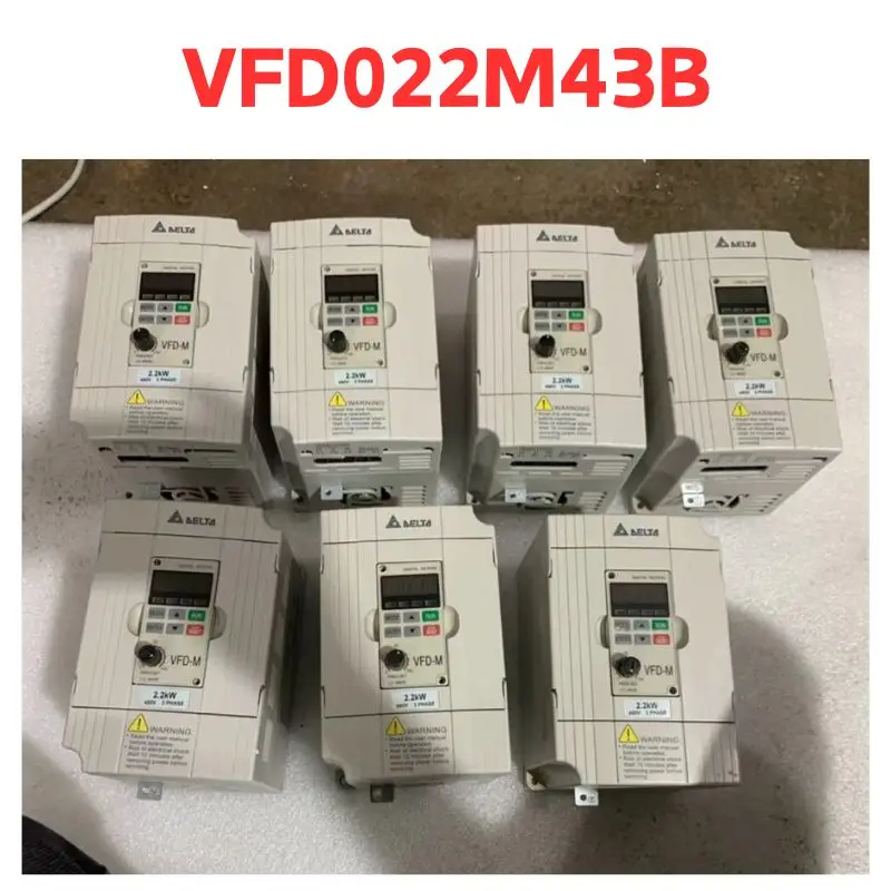 

second-hand inverter VFD022M43B Test passed Fast Shipping