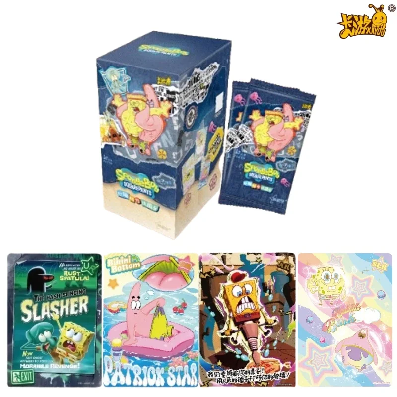 

KAYOU SpongeBob SquarePants Vol.2 Legendary Box, Official TCG with Rare Bikini Bottom Cards, Cute Cartoon Collectible Gift Set