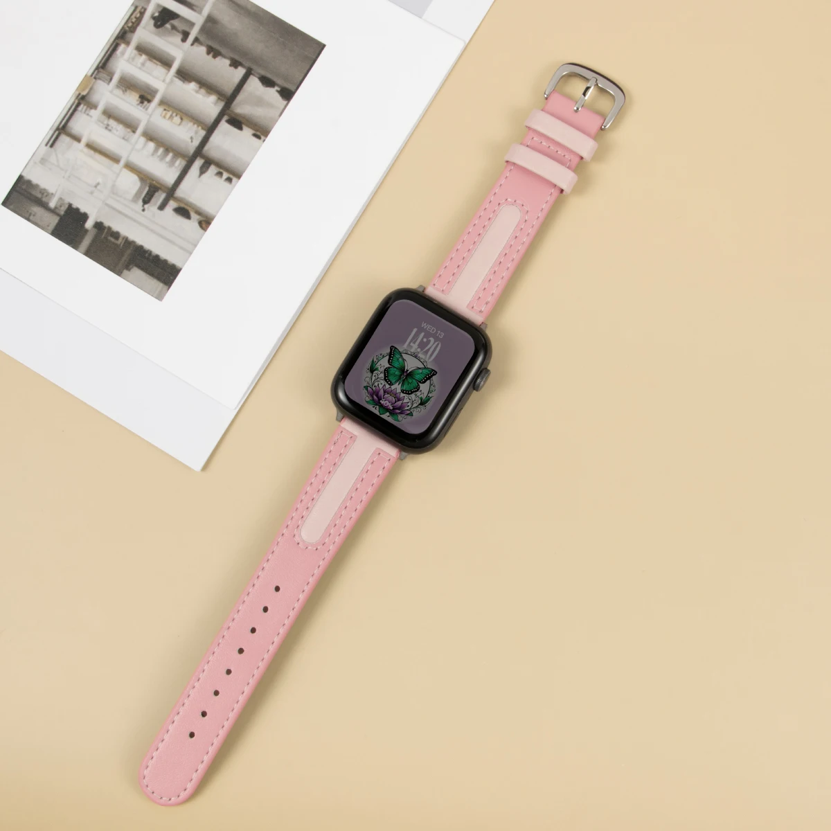 حزام من الجلد لساعة أبل الترا 3 2 49 مللي متر 38 40 41 44 42 45 46 مللي متر حزام رياضي لساعة أبل 11 10 9 8 7 6 4 se سوار الساعة الذكية