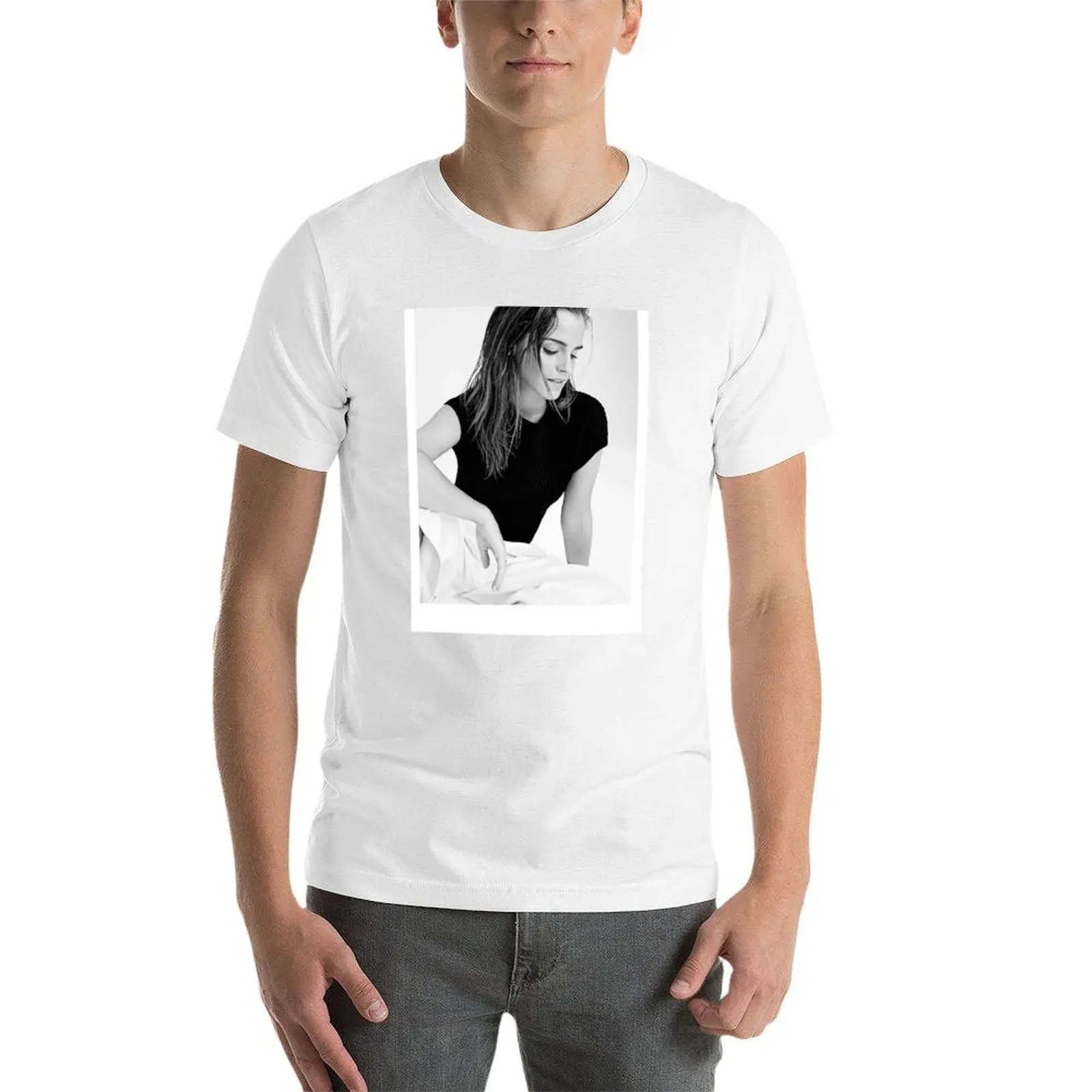 إيما واتسون تي شيرت رجل تي شيرت جرافيك رجل تي شيرت تي شيرت #4