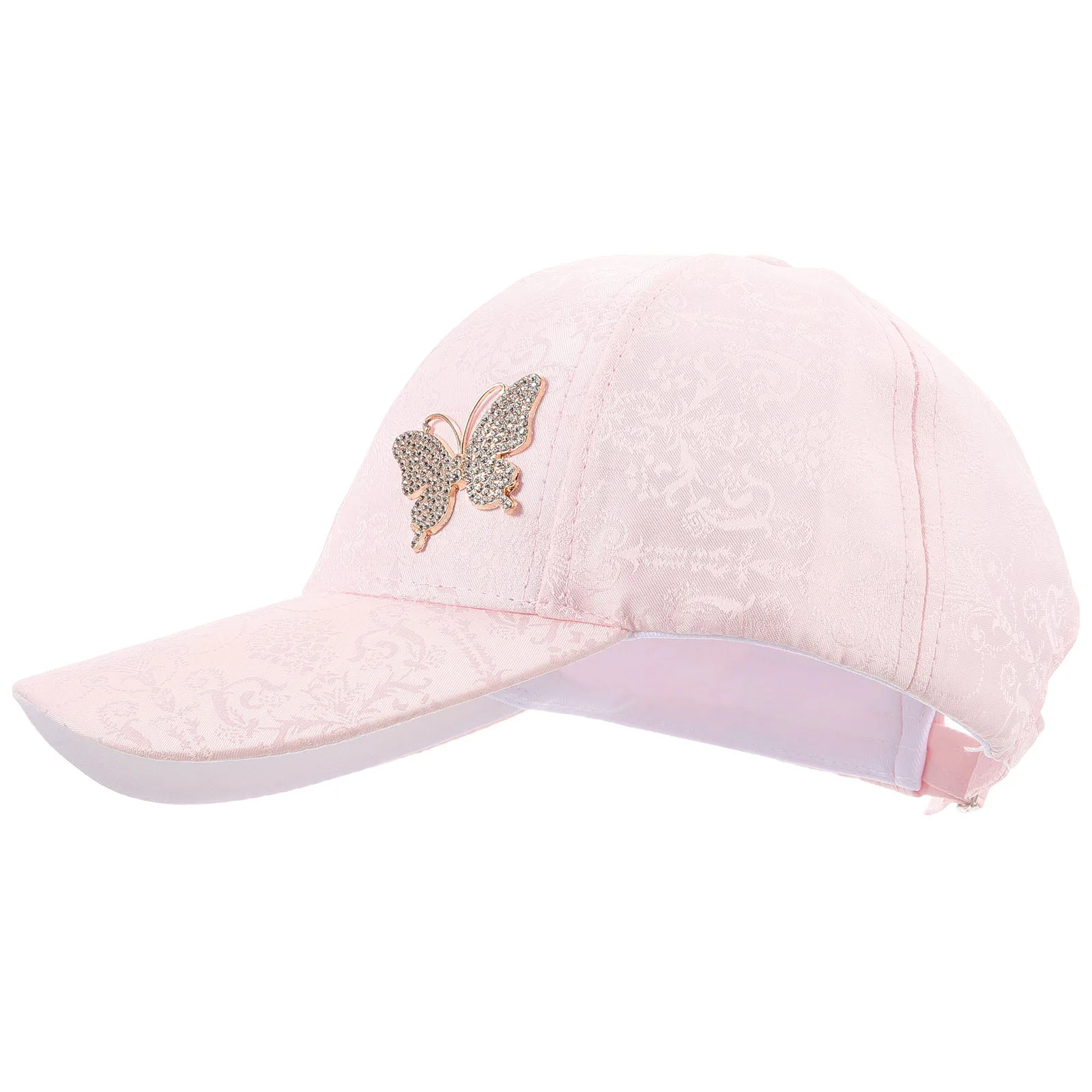 

Rhinestone Butterfly Baseball Cap Innovative Unique Dad Hat for Women Summer Outdoor Activities Women Baseball Cap
