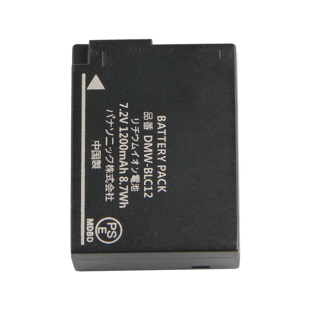 Replacement Battery BP-DC12 For Leica Q VLUX V-LUX4 CL TYP114 TYP116 DMW-BLC12 Rechargeable Camera Battery 1200mAh