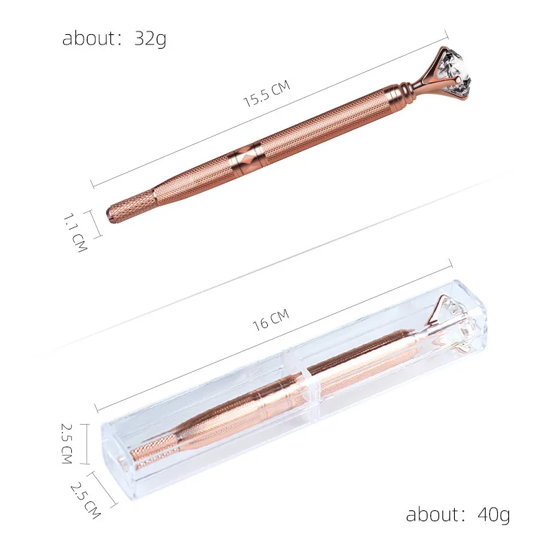 3Pcs Professional Crystal Tebori Eyebrow Tattoo Pen Permanent Makeup Pen Machine Microblade Pen for Lip and Eyebrow