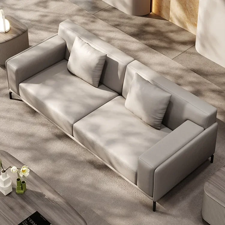 

Leather, office, sofa, combination, meeting guests