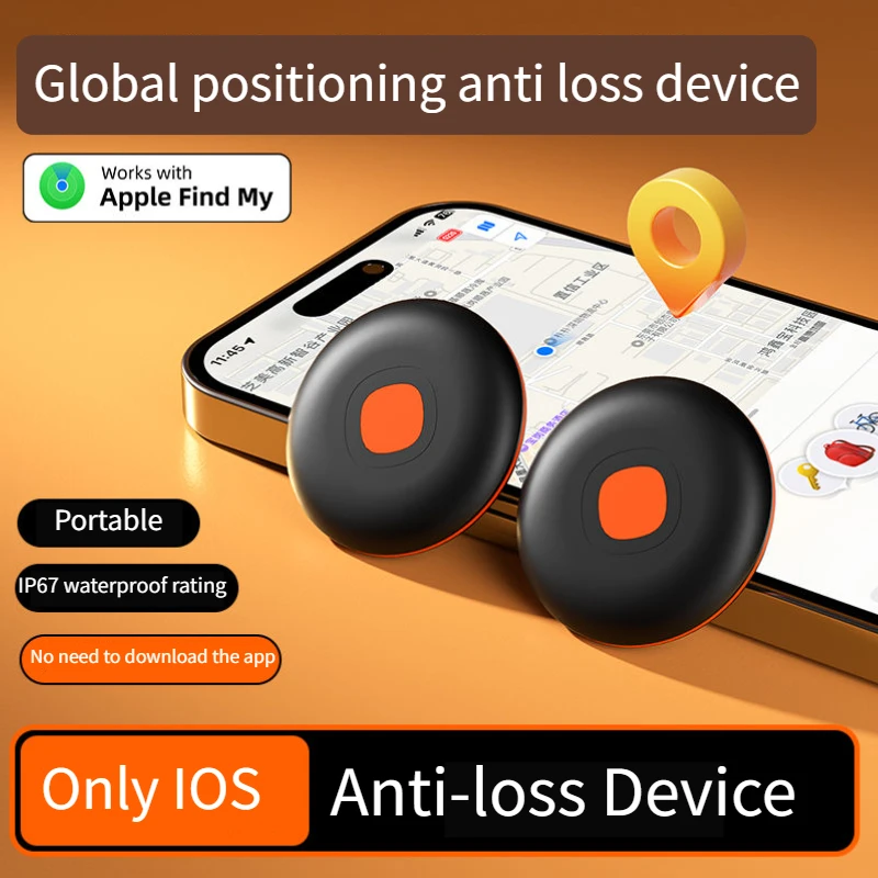 

1 шт., напоминание о похуде, трекер для домашних животных, мини-трекер Smart Link, подходит для Apple, локатор для ключей и кошелька