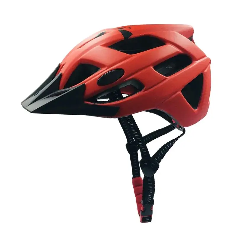 Ultralight Bicycle Helmet with Visor, Mountain Bike Headwear, All-Terrai MTB Road Bike, Outdoor Sports Safety, 998, New, 2024