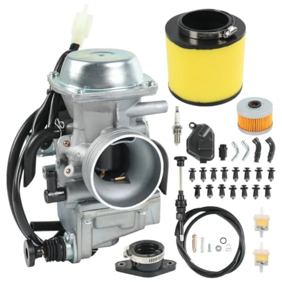 

Carburetor Replacement For Honda TRX350 Rancher 350 2000-2006 TRX400 Foreman 1997-2004, Include Oil Filter, Air Filter, Choke C
