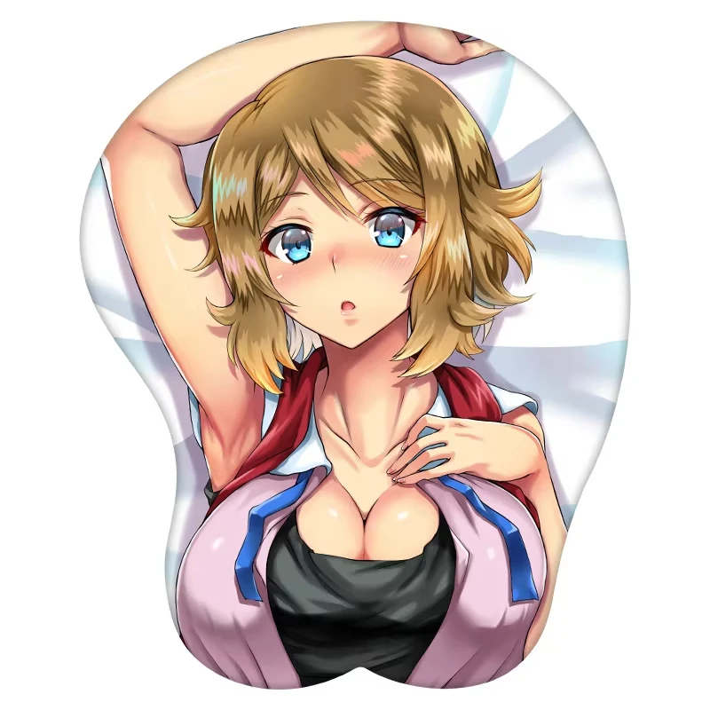 

Serena 3D Mouse Pad Anime Mousepad Wrist Rest Silicone Sexy Creative Gaming Mat Gift
