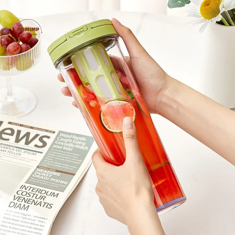 

Portable 1 L Cold Brew Coffee Maker Manual Plastic Cold Brew Pot Leak-proof With Mesh Filter Fruit Tea Pot Office