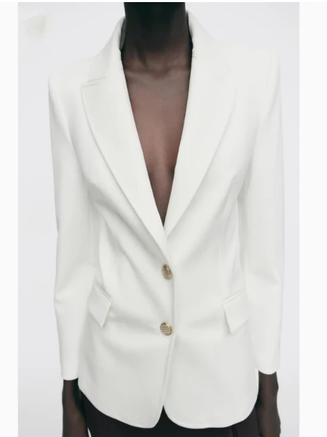 

Весна 2023, женский модный облегающий длинный костюм-свек, джатовые подушечки с отложным воротником, Новое поступление, Ele Commute Sle