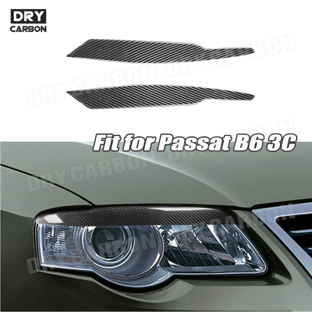 

Car Front Headlight Eyebrow Eyelids Cover Trim for Volkswagen Passat B6 3C for Golf 6 VI MK6 for Golf 7 MK7 2005-2018 Body Kits