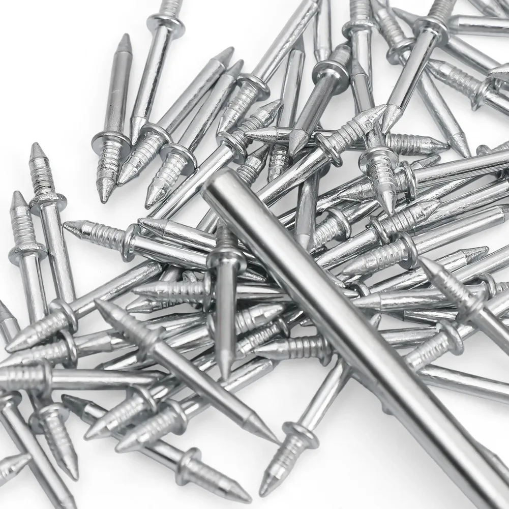 Home Renovation Skirting Nails Double-Headed Pins Double Headed Skirting Nails Craft 26mm Double-headed Design