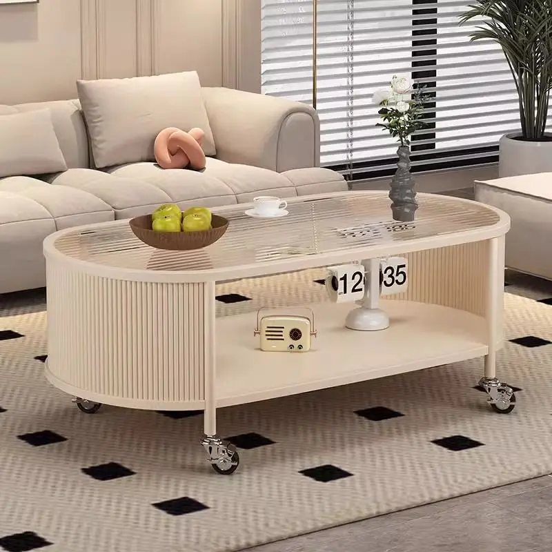Modern Coffee Table for Living Room Easy Installation Long Lasting Space Saving Stable Structure Sturdy Construction
