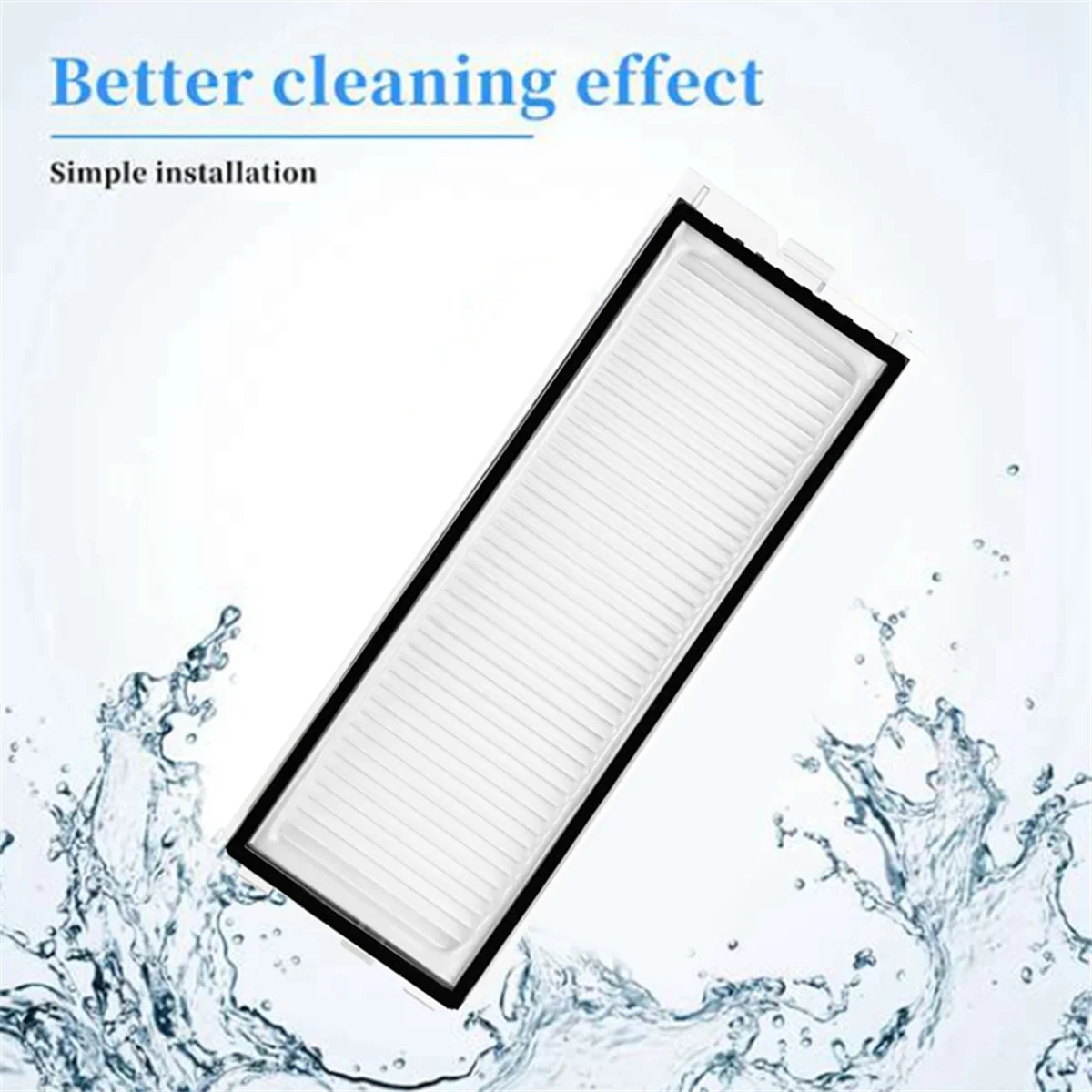 Filtre Hepa lavable pour aspirateur robot Roborock Q Revo MaxV P10 Pro, pièces de rechange, 10 pièces