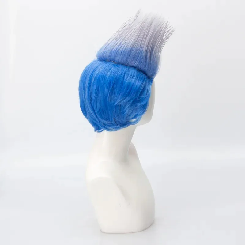 

New Movie Hercules-Hades Cosplay Wig Heat Resistant Hair Role Play Halloween FDFEJHJ2025