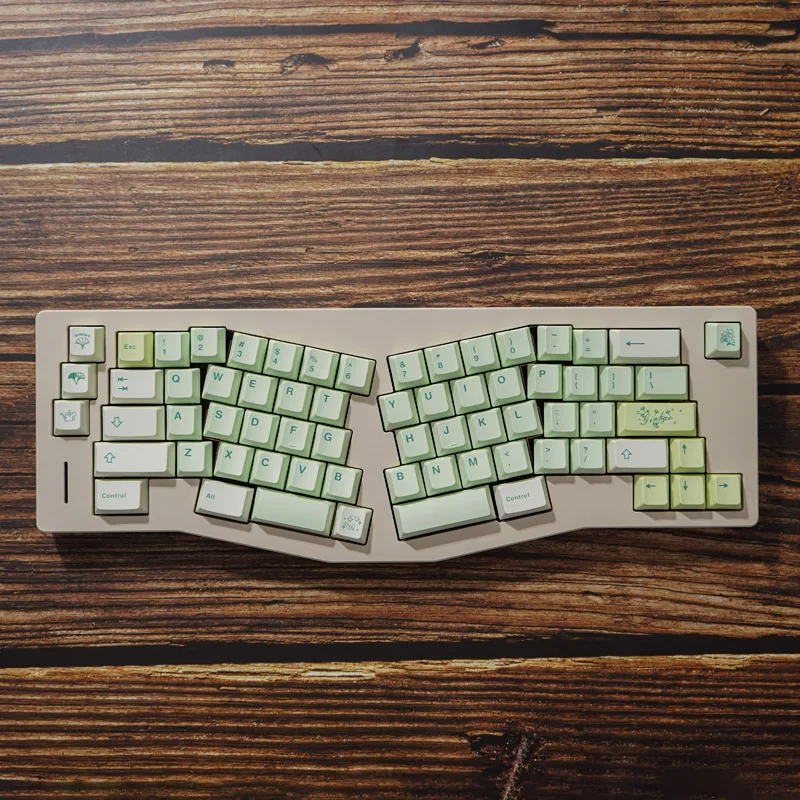 

Cherry Profile Large Set Key GMK Ginkgo/Stamp Keycaps PBT Dye Sub Keycap With 1.75U 2U Shift ISO Enter For Mechanical Keyboard