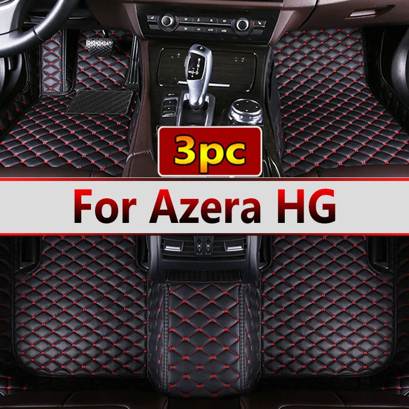 Car Floor Mat For Hyundai Grandeur Azera HG 2012 2013 2014 2015 2016 2017 Waterproof Pad Car Mats Foot Covers Car Accessories