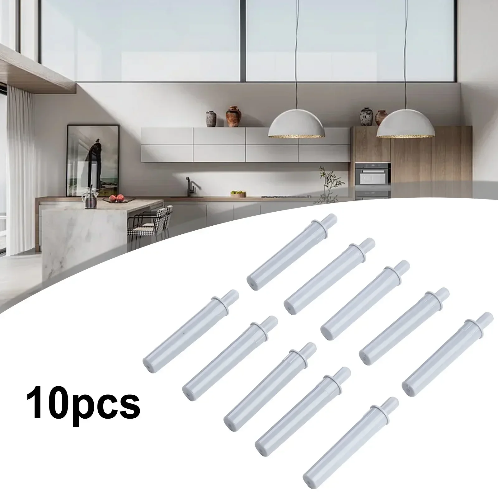 High Quality Dampers Buffers Gray System Damper Cabinet Door Stop Cupboard Push To Open Drawer Damper ABS Plastic