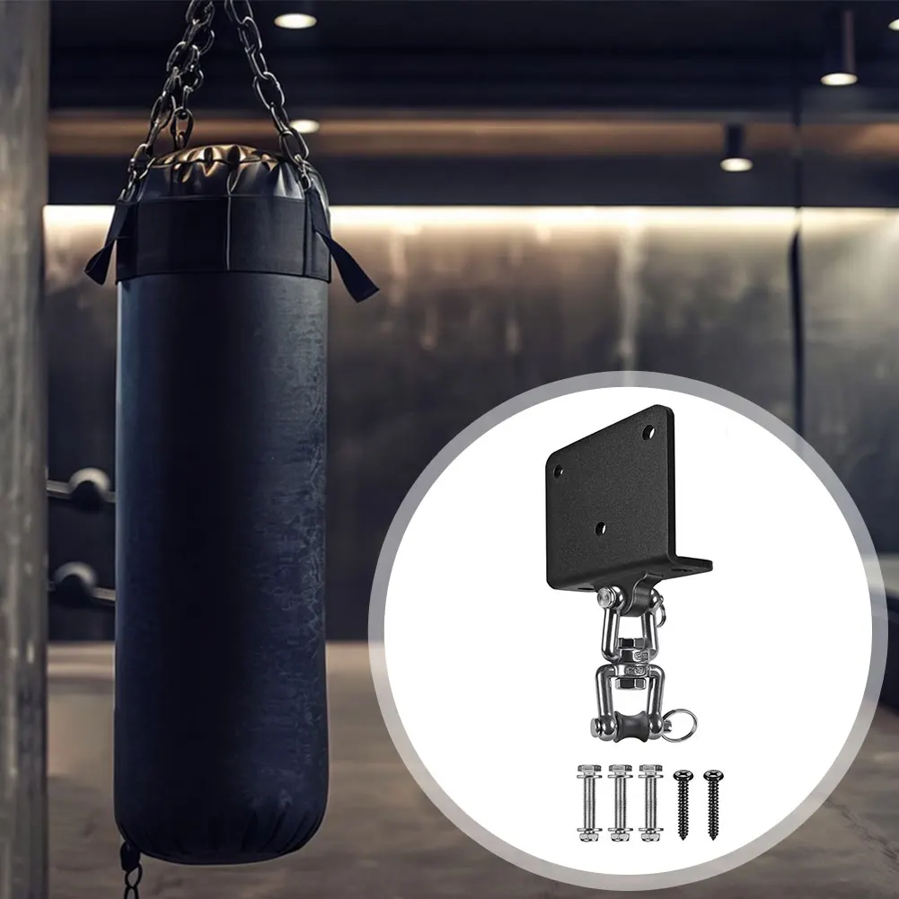 

Крепление для боксерского мешка с поворотом на 360 градусов, потолочное крепление для тяжелых мешков, для боксерских мешков, тяжелых мешков и скоростных мешков
