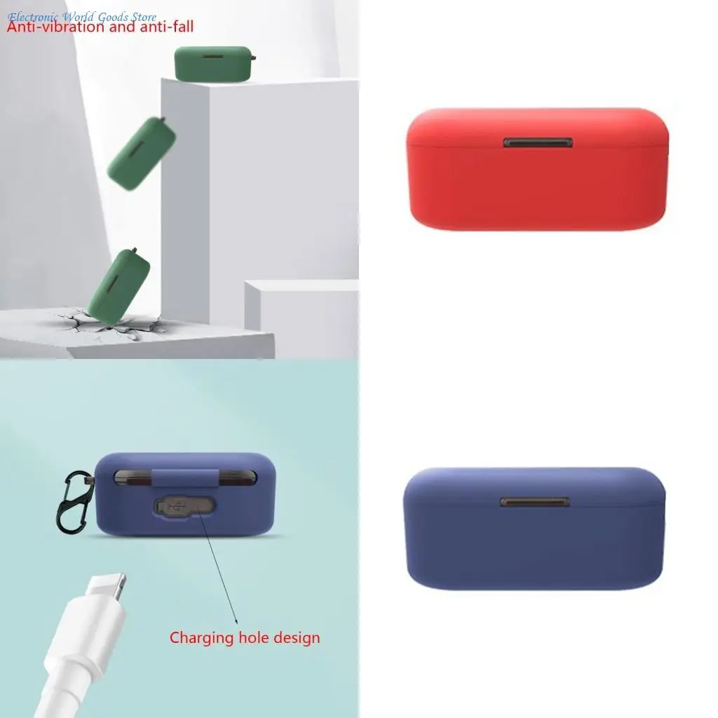A3PD Wireless Headphone Protective Silicone Case for TOZO-T10 Waterproof-Cover