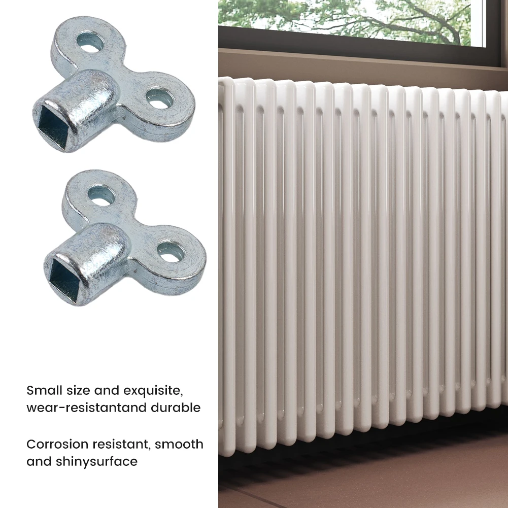 6PCS Zinc Alloy Radiator Bleed Keys for Heater Air Release and Plumbing Maintenance Resistant and Compact Size