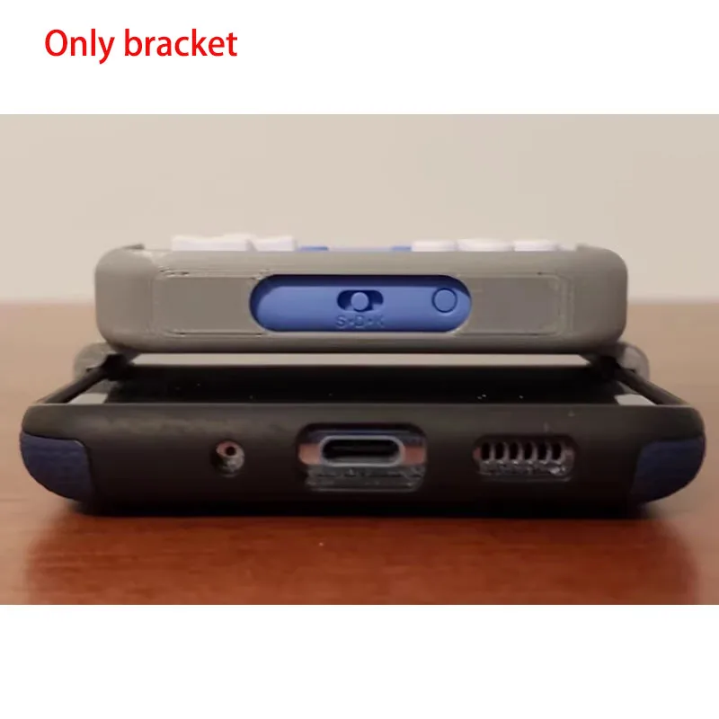 3D printed 8-bit Micro game console phone holder, (customized product, phone width required)