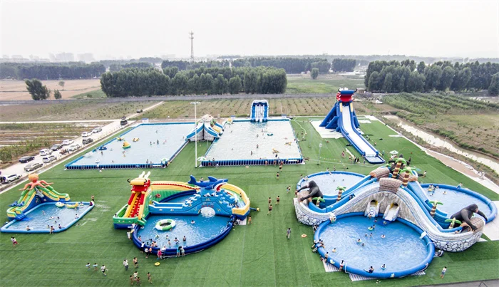 Giant Aquapark Inflatable Water Park Residential Use On Sale Inflatable Water Amusement Facilities