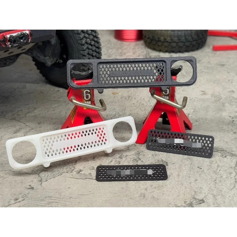 1/10 RC Rock Crawler Custom Simulated Front Grille Radiator Shroud For VP VS4‑10 Phoenix Classic Style Mod Upgrade Accessories
