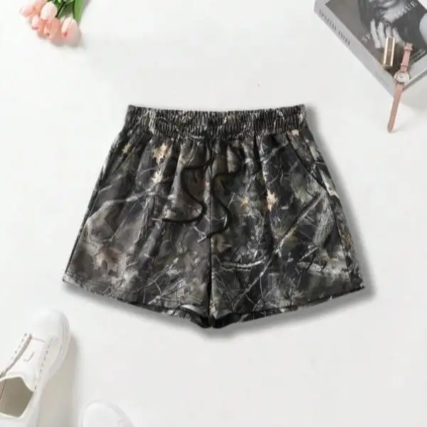 الرجال التمويه طباعة orts المرأة مربوط السراويل سراويل تقليدية منتصف العمر المواد البلاستيكية المواد الأخرى00% منخفضة الخصر