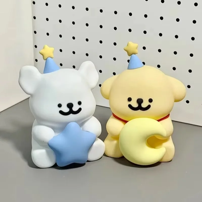 New Line Puppy Patting Light Series Scatola cieca alla moda Cute Anime Periferica Nightlight Decorazione della casa Regali di compleanno per bambini