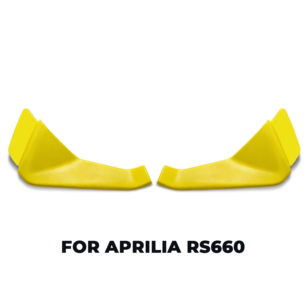 RS 660 NEUE Motorrad-Frontlippe Windflügel-Abdeckung Zubehör Konische Aerodynamik-Verkleidung Winglets für Aprilia RS 660 2021-2024