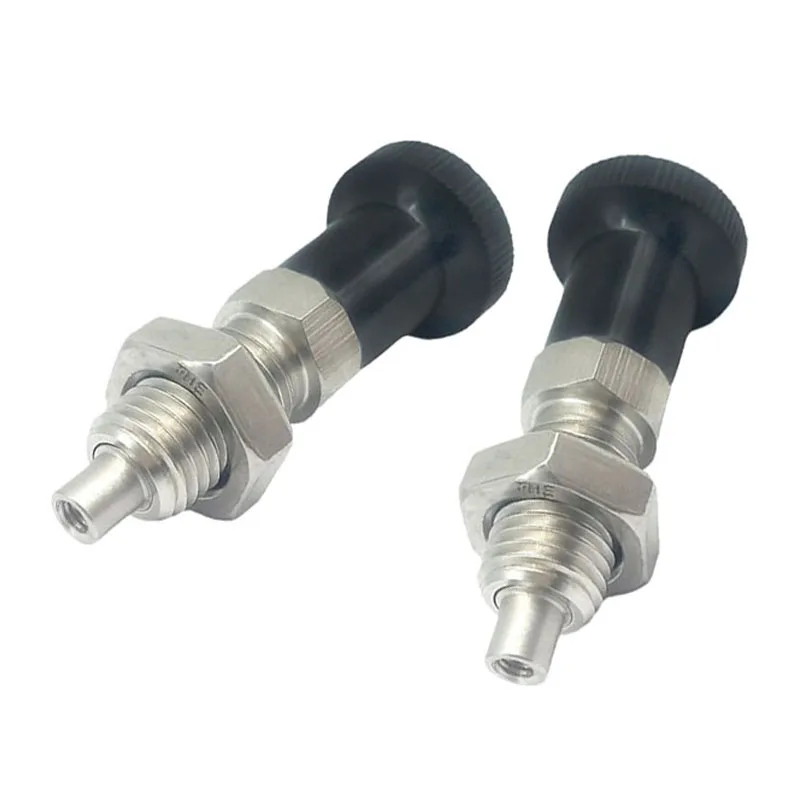 

PXTAB Indexing Plungers-Tapped Tip Return Type Stainless Steel Head Knob Plunger Stainless-Steel Pins With Nut