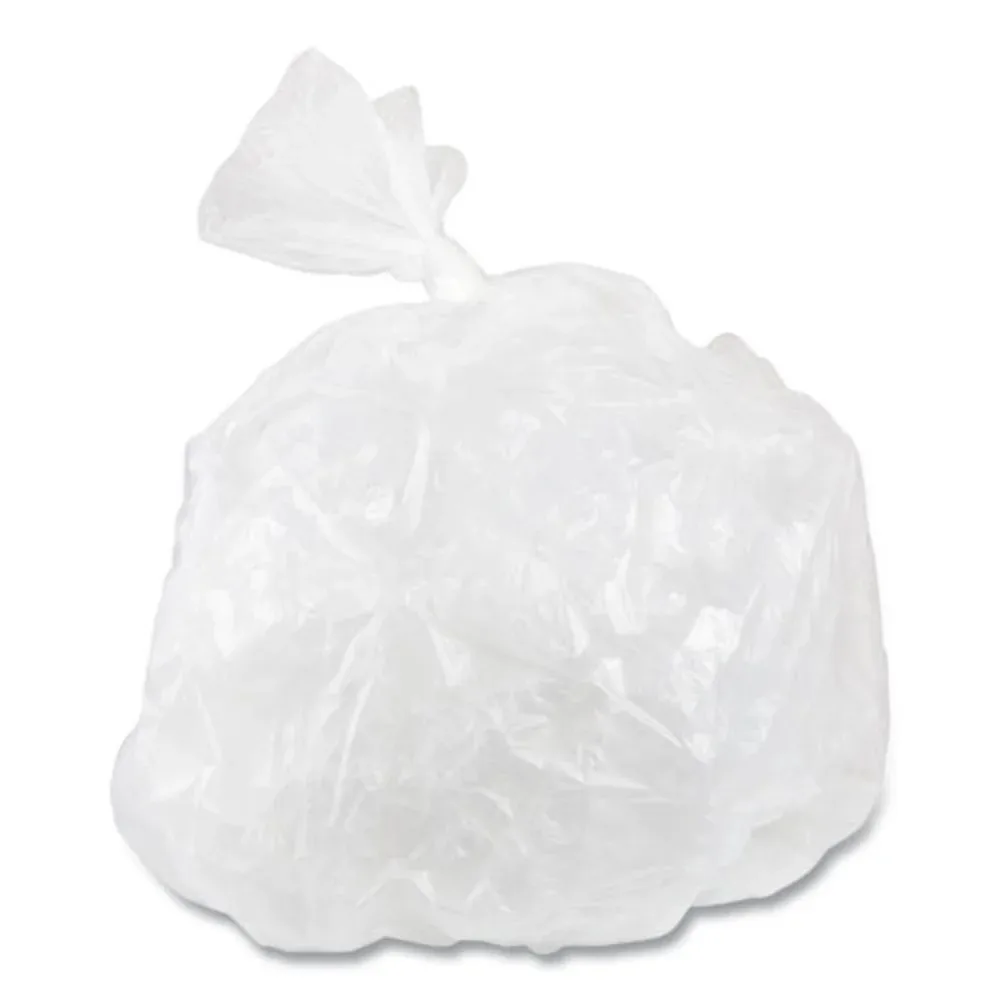 

Group VALH3660N12 36 in. x 58 in. 55 Gallon 13 microns High-Density Commercial Can Liners Value Pack - Clear (200/Carton)