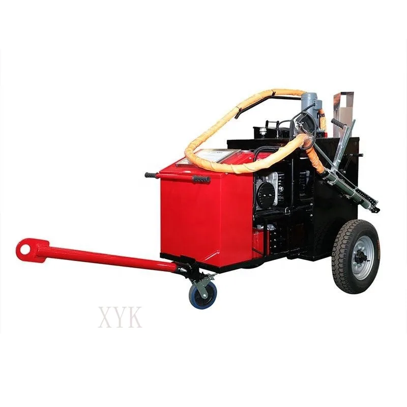 100L Trailer Asphalt Crack Sealing Machine Pavement Crack Repair Equipment Trailed Road Surface Joint Filling Maintenance Gear