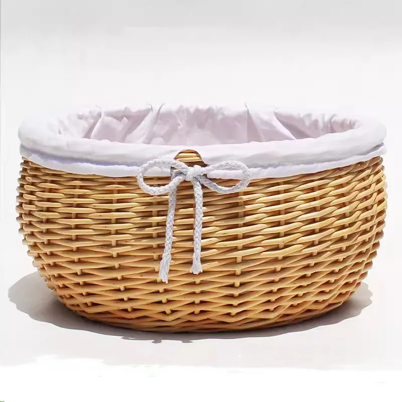 

Handmade Storage Box Woven Baskets Picnic Rattan Basket Wicker Small Woven Storage Bin Handwoven Basket