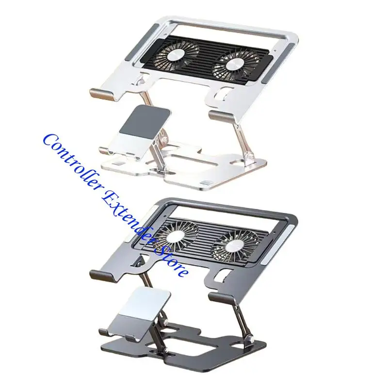 

N84B 2 in 1 Laptop and Phone Stand Adjustable Gamer Support Bracket Stand Holder