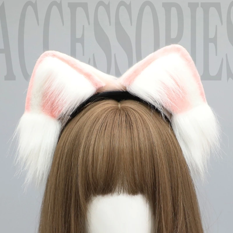Headband Electric Moving Ear Hair Hoop Hairband for Woman