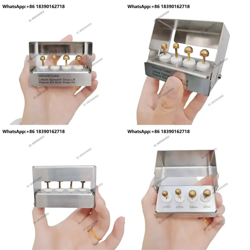 Maxillary Sinus Lift Tool Window Drill Implant Ball Drill Guide Positioning Bit Diamond Grinding Head Oral Surgery
