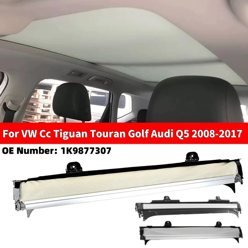 

1 шт. автомобильный люк на крыше, солнцезащитный козырек на крыше для VW Cc Tiguan Touran Golf Audi Q5 2008-2017 1K9877307
