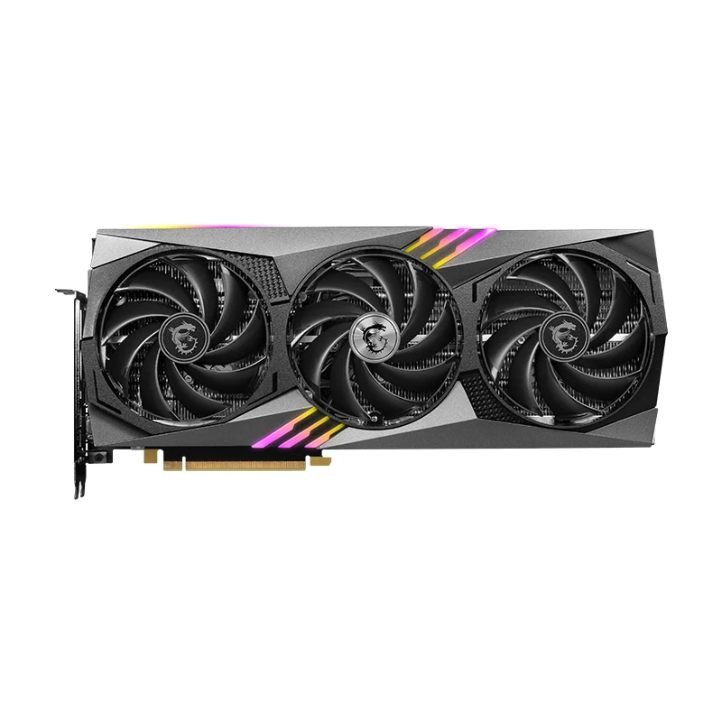 Original Authentic MSI GeForce RTX 4070 GAMING X TRIO 12G Gaming Computer Graphics Card 21000MHz GDDR6X Three Fan Cooling Syste