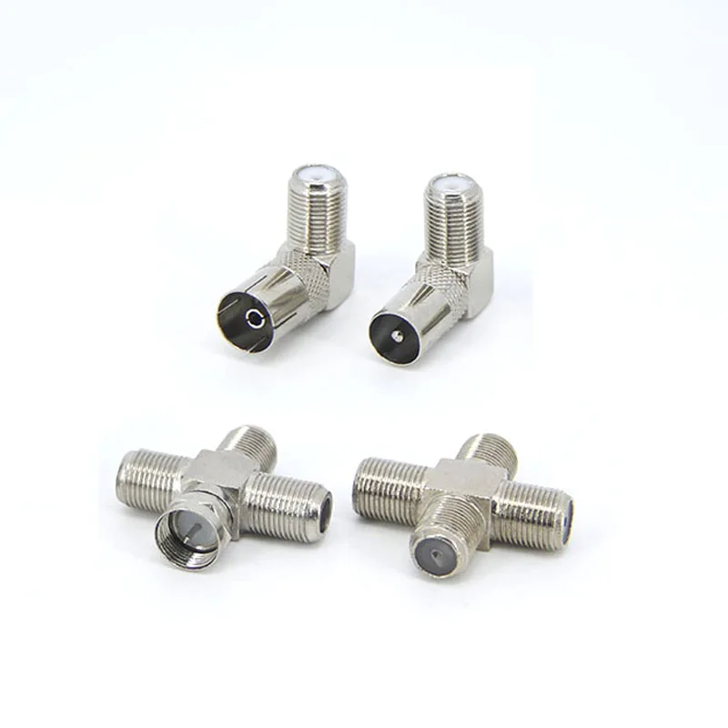 

RF F штекер-мама на 2, 3-полосный ТВ-папа-мама, прямоугольная розетка, кабель T-разветвитель, коаксиальный ТВ-разъем, гнездовой разъем